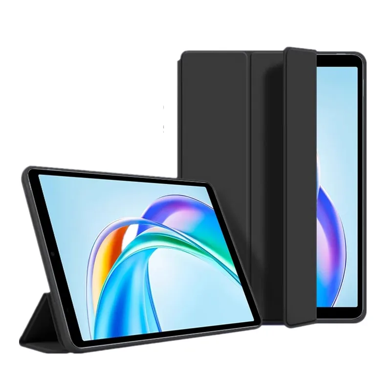 Premium Folding Stand PU Leather Case with Silicone Soft TPU Back