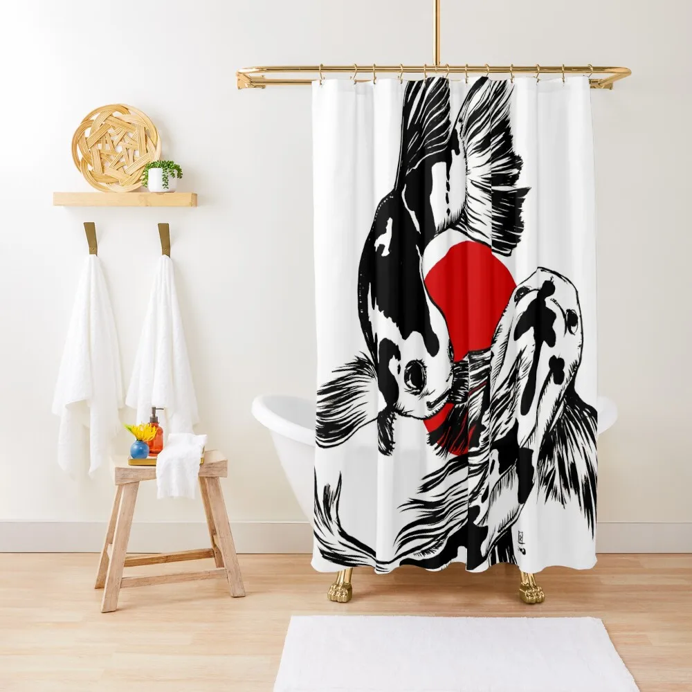 

Japanese Koi Shower Curtain Shower Set For Bathroom Shower Sets For Bathroom Bathroom Decor Curtain