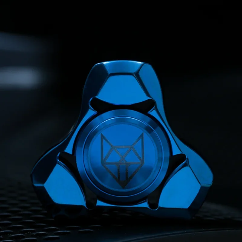 EDC Stainless Steel Metal Mini Fidget Spinner Relieve Stress Relief Toy Hand Spinning Top Tip Antistresse Decompression