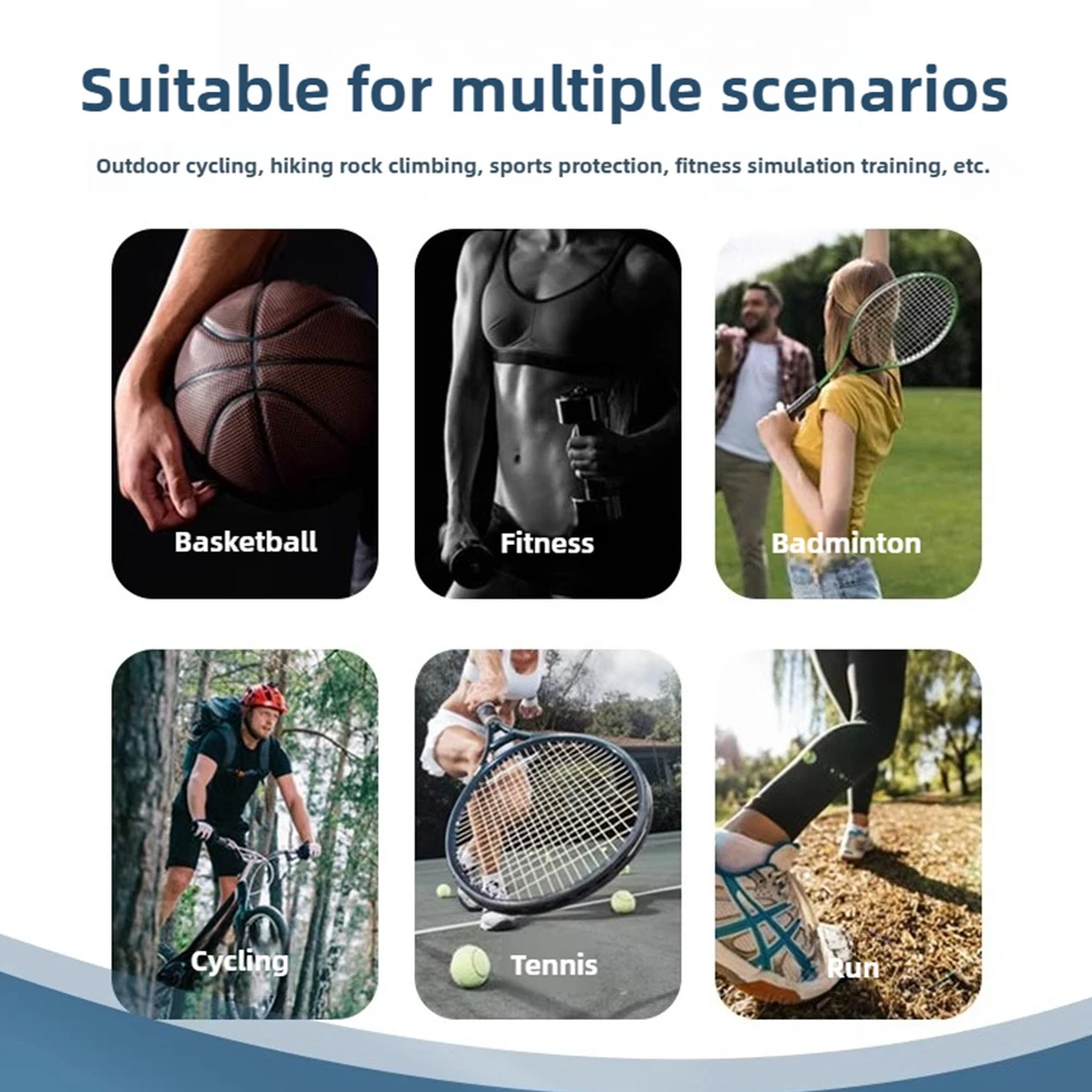 2pcs autumn and winter half-finger cycling shock-proof fitness non-slip gloves weightlifting wristband sports fitness training