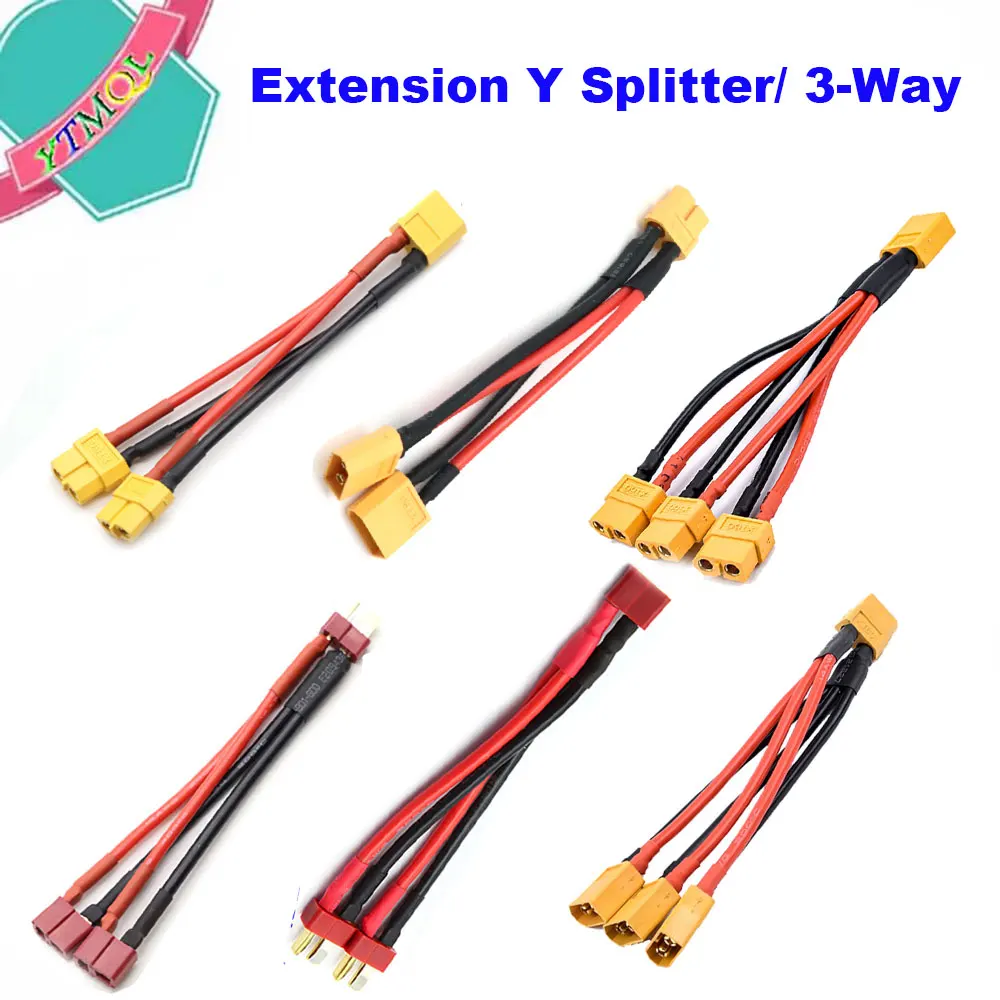 1Pcs for RC Battery Motor XT60 Parallel Battery Connector Male/Female