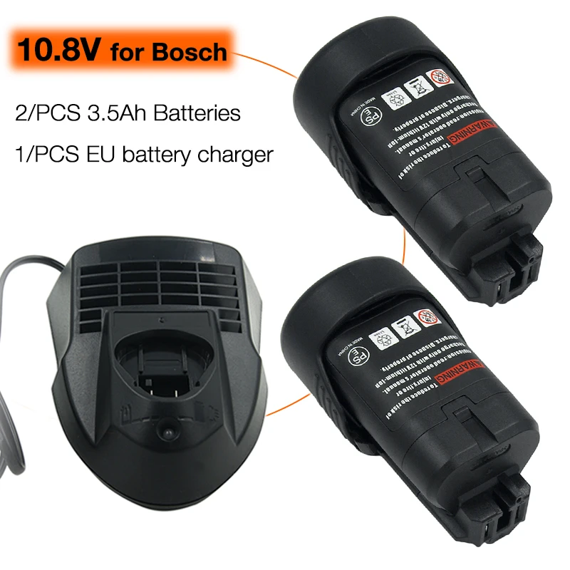 Adaptateur de chargeur de batterie pour outils électriques Bosch, AL1115CV,  10.8V/12V BAT411 BAT412A, accessoires de Batteries Li-Ion - AliExpress