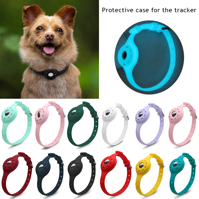 Protective Sleeve Collar for Cats Pet Lead Applicable To Apple Airtag Tracker Harness Anti
