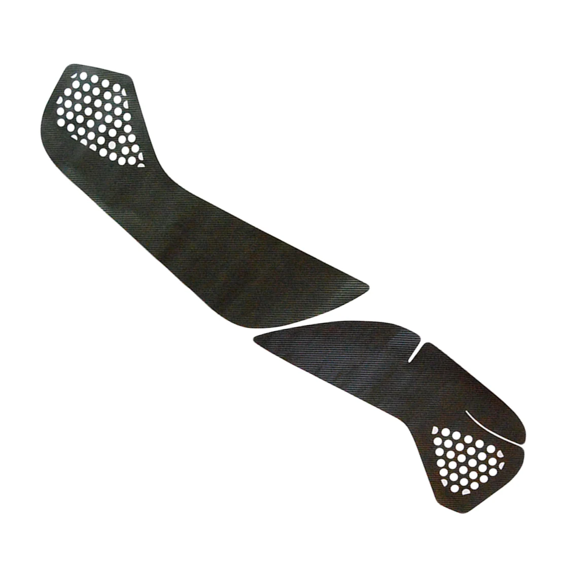 4pcs/Set Door Anti Kick Pad Sticker Trim Decoration Fit for Toyota Corolla Hatchback Carbon Fiber Style PVC