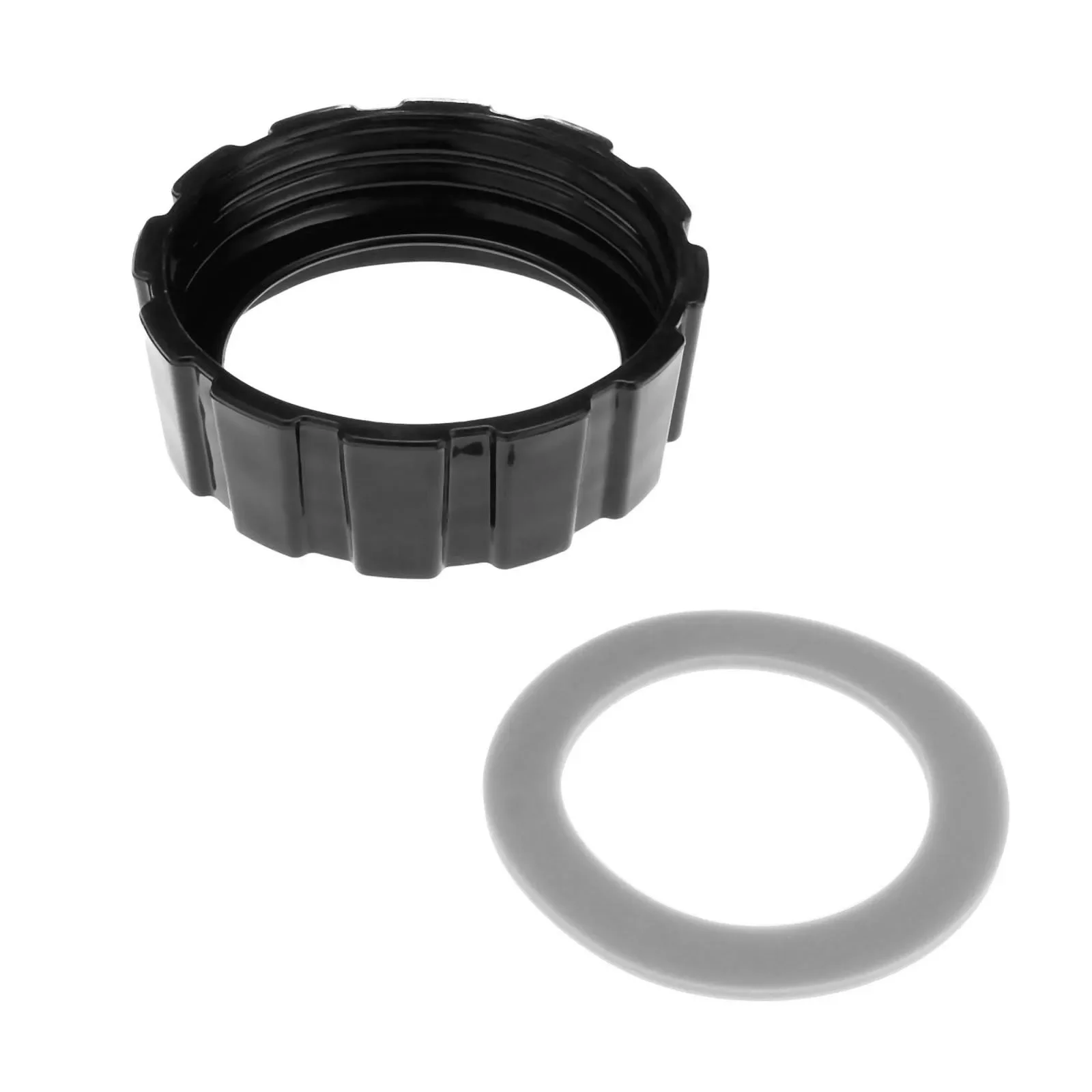 Black Blender Base Bottom Screw Cap,1Pc Blender Gasket Rubber Gasket Seal  Replacement for Hamilton Beach Blender