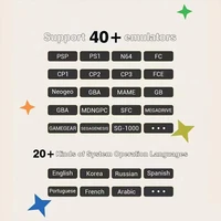 Новая игровая консоль X2 PRO в стиле ретро, 4K HDMI, 60 кадров в секунду, 4000+ ретро-игр, 128 ГБ, TF-карта, беспроводные контроллеры — изображение 3