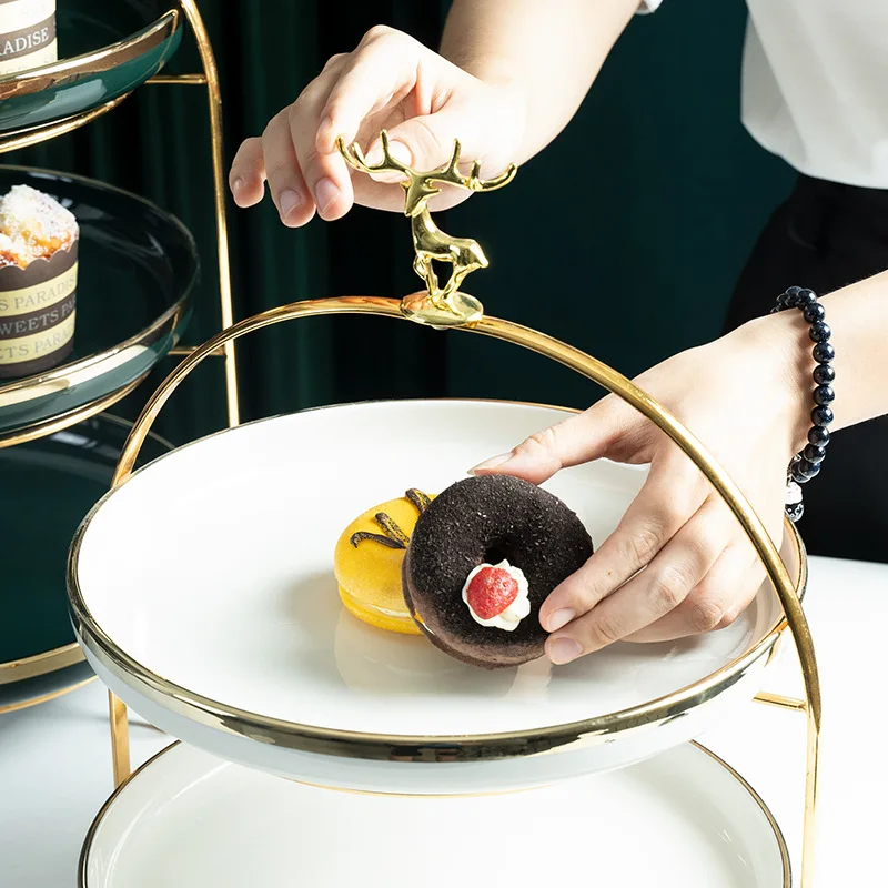 Cake Stand Dessert Stand Luxury Nordic Cake Stand Dessert Display Candy Bar Biscuit Chocolates Utensils Aesthetic Torten Deko Baking Tools
