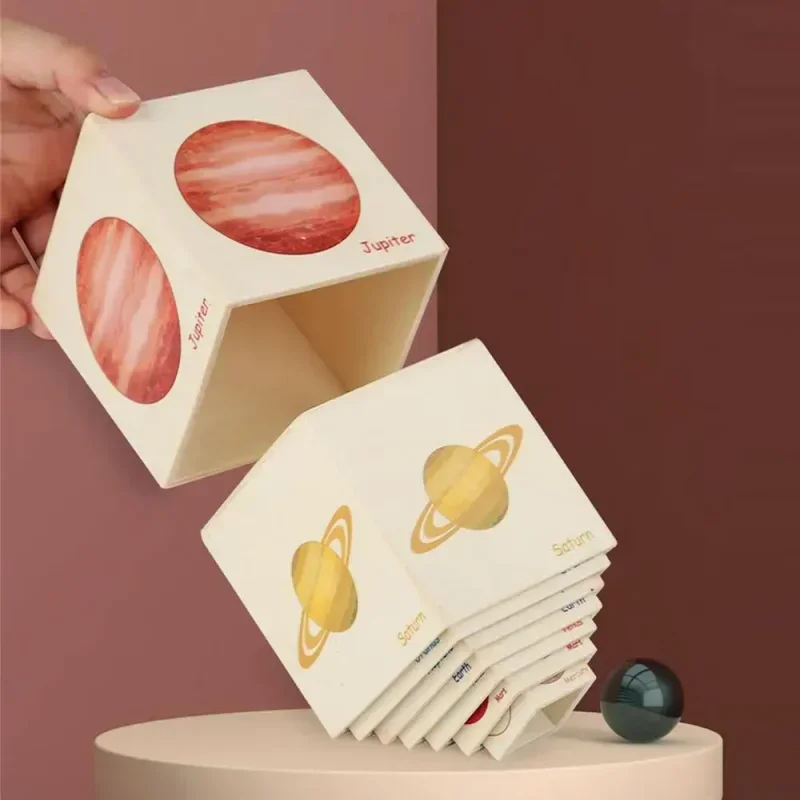 Wooden Stacking Boxes Toys Numbers Nesting&Sorting Cups Blocks Toddlers Balance Games Montessori Puzzle Puzzle Preschool Toys