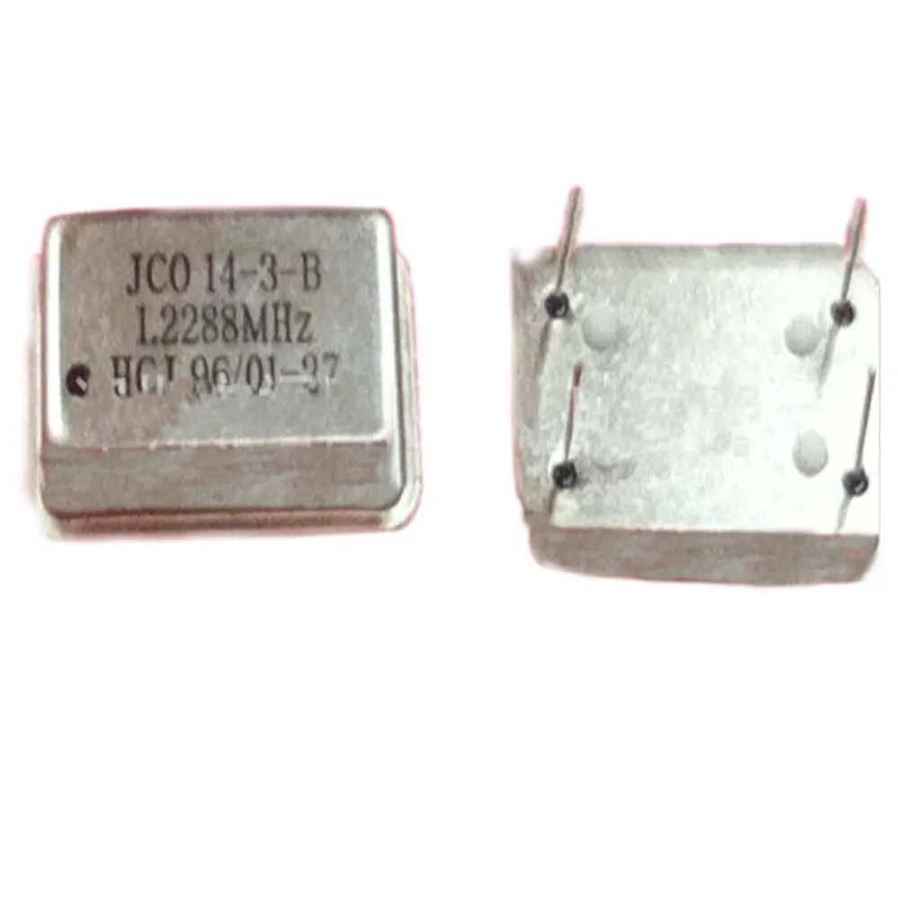

5pcs 1.2288MHZ 1.2288M In-line active crystal OSC DIP-4 rectangular clock vibration full size