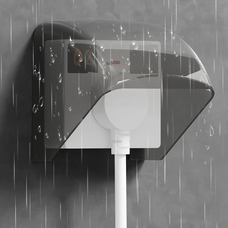 Wireless doorbell wireless doorbell cover waterproof cover for wireless doorbell smart door bell ring chime button transmitter launchers heavy rain snow