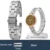 thumbnail image 1 of Correa de reloj deportiva de acero inoxidable de nueva moda para Garmin Lily, accesorios para reloj inteligente, correa de 14 mm, pulsera para mujer, oro rosa y negro, 1 of 5