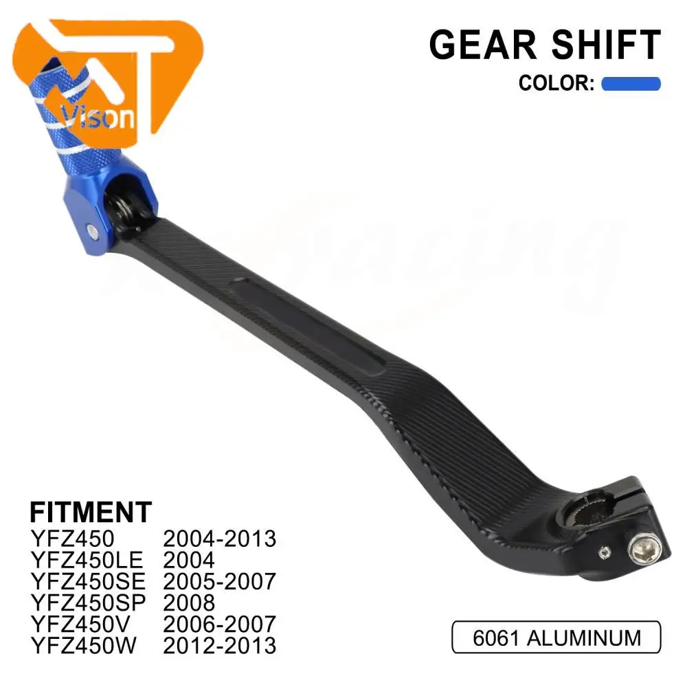 

Shifter Motorcycle Shift Pedal Lever For YAMAHA YFZ450 450LE 2004 YFZ450SE 2005-07 YFZ450SP 2008 YFZ450V 2006-07 YFZ450W 2012-13