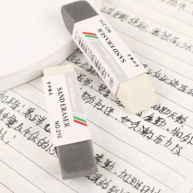 Pencil Eraser 5-1Pcs Ink Erasers for Ballpoint Pen Gel Pen Pencil Matte Office School Stationery
