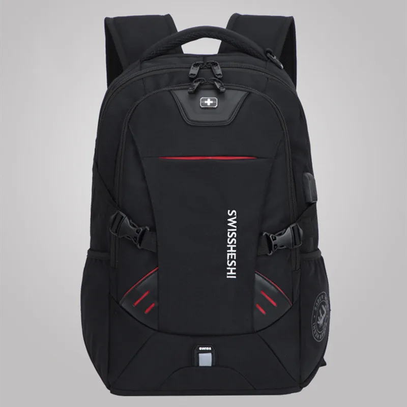 Men Laptop Backpack 17 Inch USB Charging Anti-Theft Waterproof Travel School
