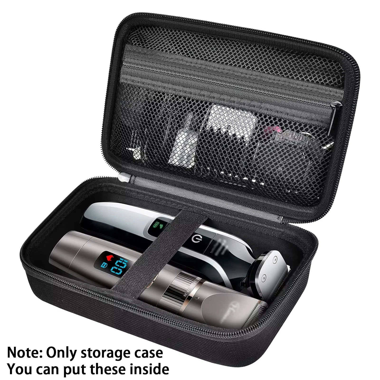 Case Compatible with Hair Clipper Barber Trimmer Travel Storage Organizer for T Finisher Liner and Other Grooming Kit