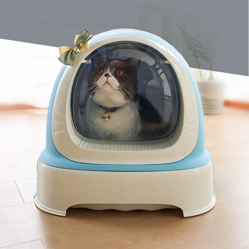 

Covered Toilette Cats Bedpans Bathroom Litter Outdoor Toilette Cats Bedpans Enclosure Caixa De Areia Para Gato Pets Items