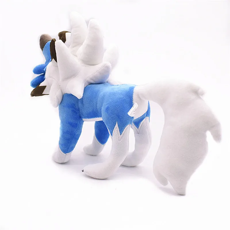 Juguete de peluche de Pokémon Lycanroc para niños, muñeco de