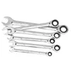6PC Ratchet Set (Movable Head And Fixed Head, Korea Exclusive) Auto Repair Wrench Movable 6 Pieces 3