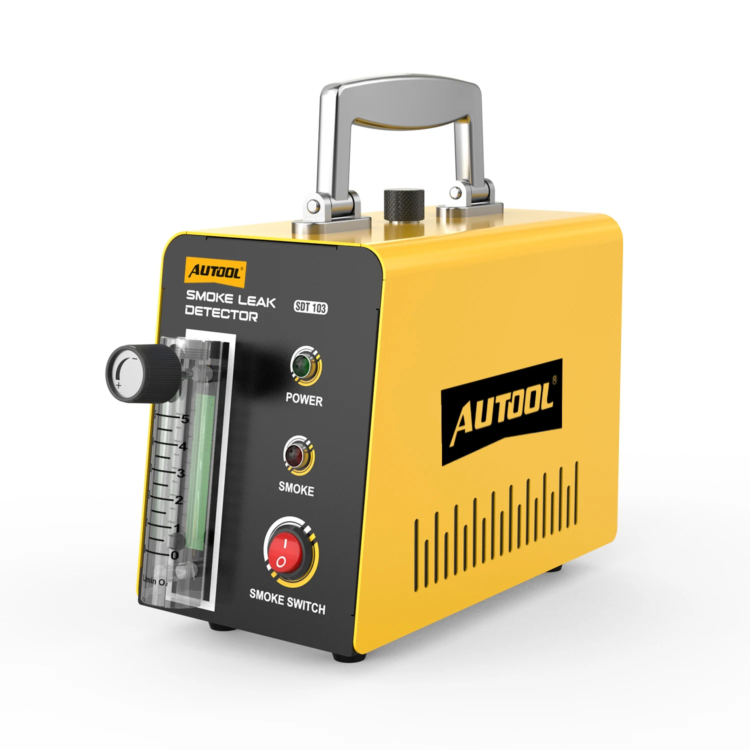 AUTOOL Analizzatore di perdite di tubi automobilistici Strumento diagnostico di perdite di vuoto SDT103 Generatore di fumo per rilevatore di perdite di fumo per auto - immagine 5