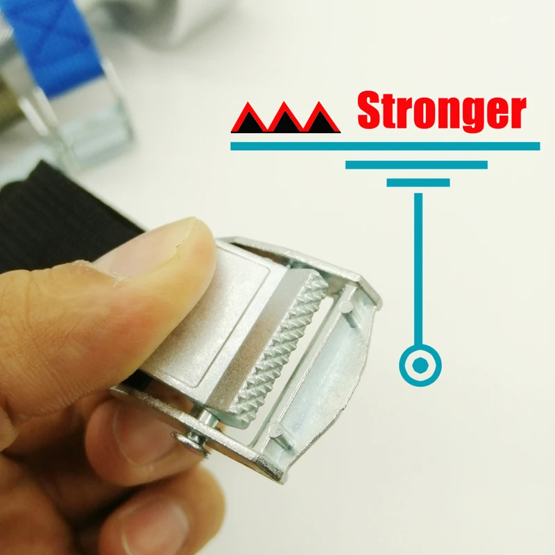 Cargo Straps With Buckle Tie-Down Belt 4M For Motorcycle Car Bicycle Metal Tow Rope Strong Ratchet Fixing Belt for Luggage Bag cargo straps cargo tie down strap lashing strap tie down straps luggage strap