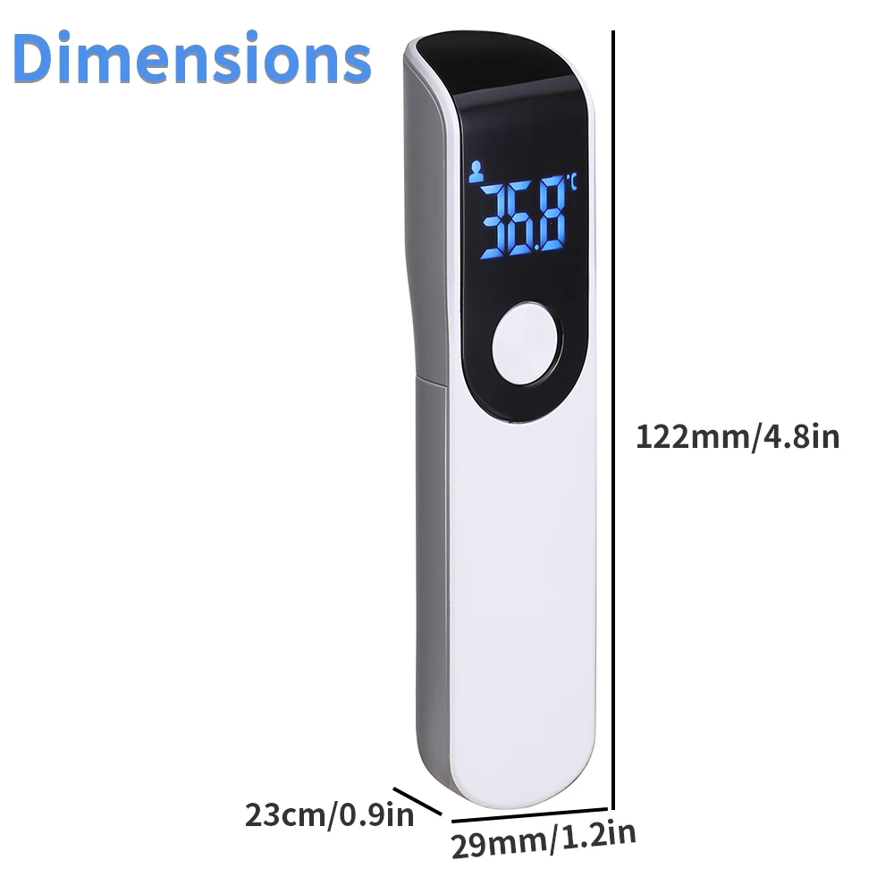 Digital Infrared Thermometer Forehead Ear Non-Contact medical Termometro Body Fever Baby/Adult Temperature test forehead thermometer