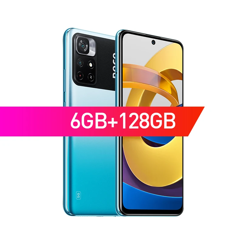 Global Version POCO M4 Pro 5G Smartphone 64GB/128GB ROM MTK Dimensity 810 90Hz 6.6" DotDisplay 50MP 5000mAh Battery 33W Pro NFC poco latest mobiles POCO