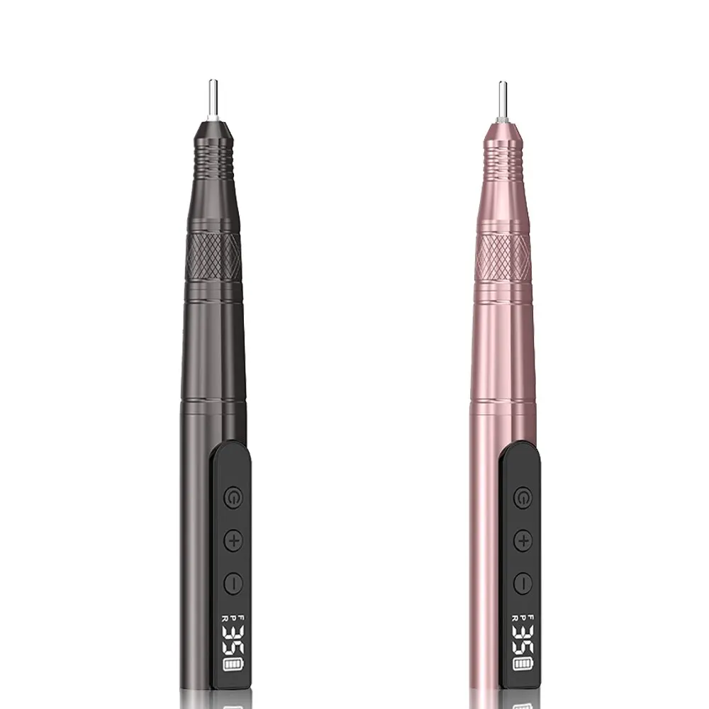 35000RPM Nail Drill Professional Rechargeable Cordless Electric File Portable LED Screen Kit electric nail drill,electric nail grinder