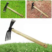 Carbon Steel Garden Hoe With Dual Safety Wedges Time-saving And Efficient Widely Used Hoe For Garden A 1