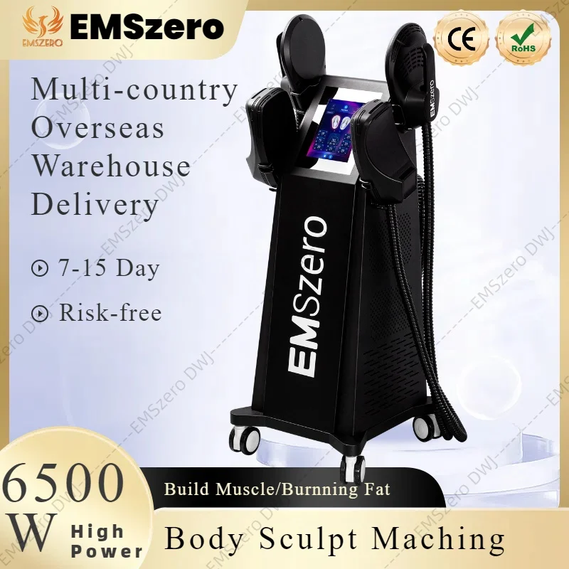 EMS Body Sculpt Machine RF Scolpire Stimolazione muscolare Bruciare i grassi 6500W Attrezzatura dimagrante per la perdita di peso MYOslim HI-EMT EMSzero - immagine 4