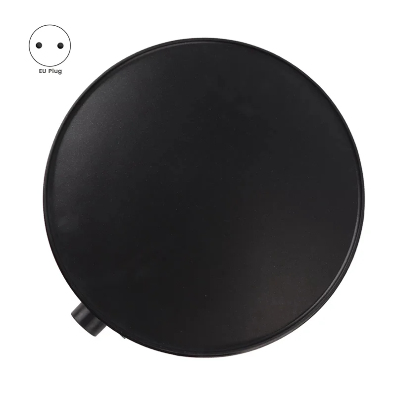 Electric Griddle Crepe Maker Withbatter Spreader Perfect Forpancakes Andscones EU Plug