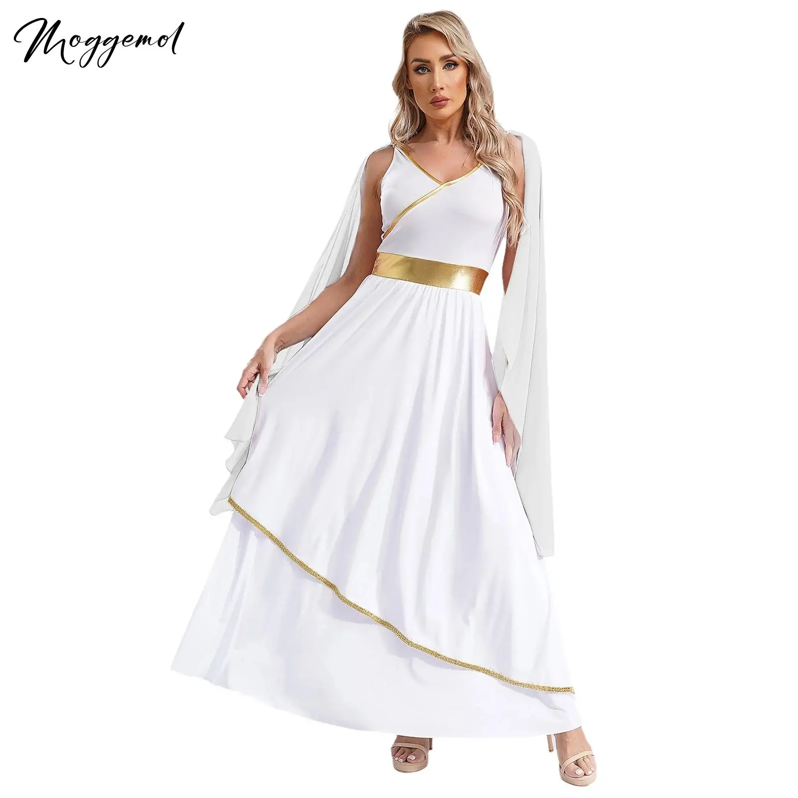 green emerald velvet dress Amazon.com: Haull 5 Pcs Golden Toga Costume for Womens Mythology Adult  Athena Costume Greek Outfits with Greek Crown Waistband for Halloween Dress  Up Party Supply : Clothing, Shoes & Jewelry