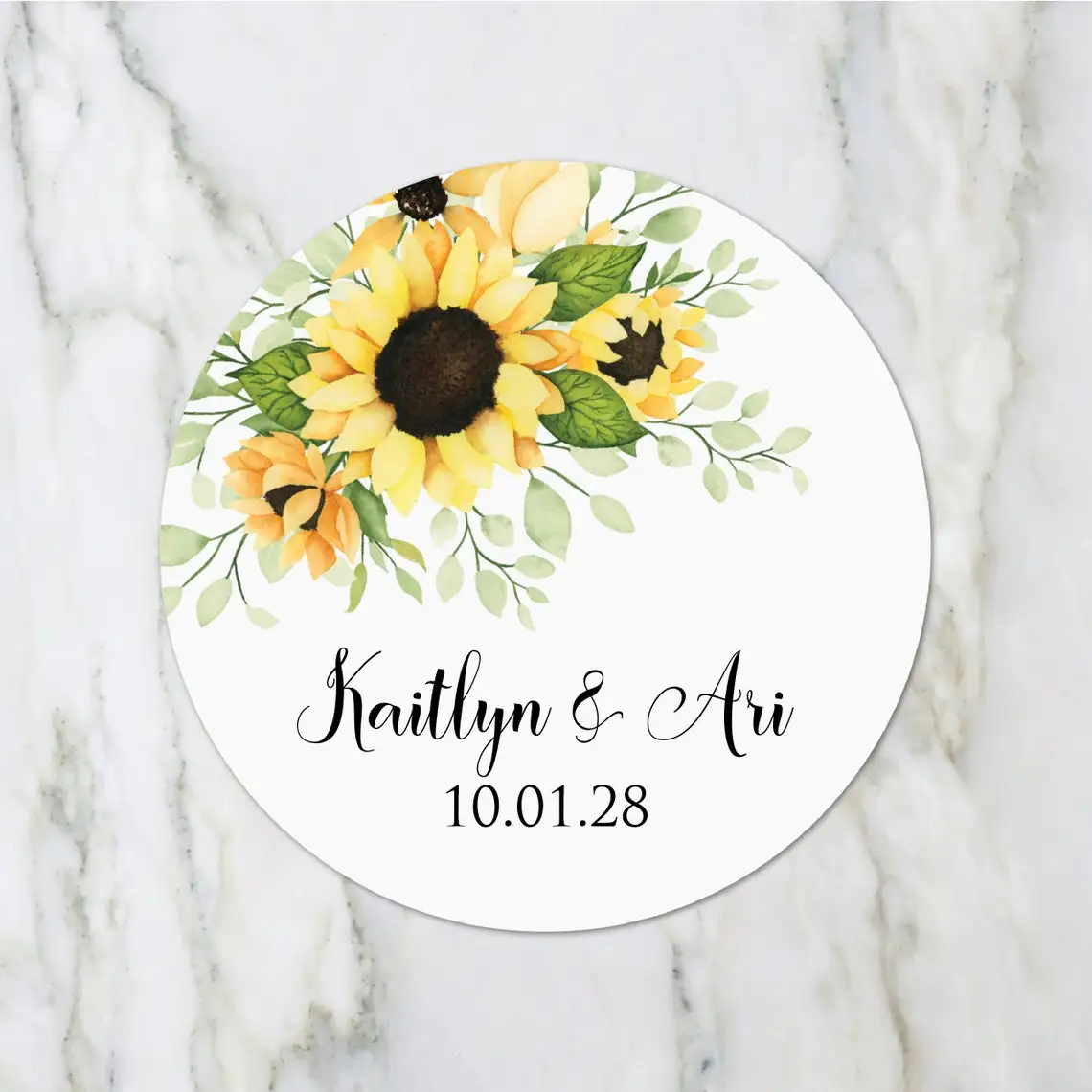 

Wedding Stickers - Sunflower Wedding Stickers Wedding Favor Stickers Wedding Favor Labels Thank You Sticker Sunflower Favor Labe