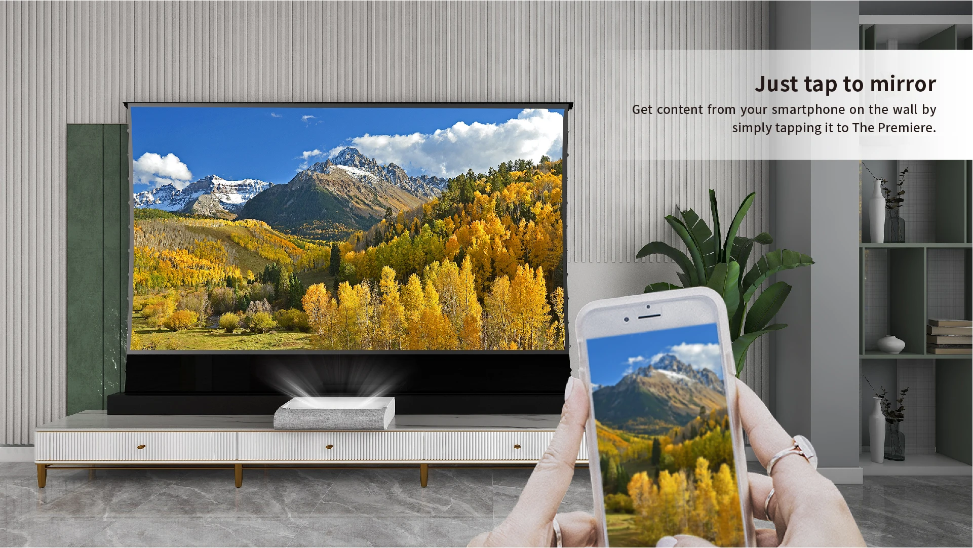 Рисунок 4 - LSP7T первоклассный лазерный 4K смарт-проектор