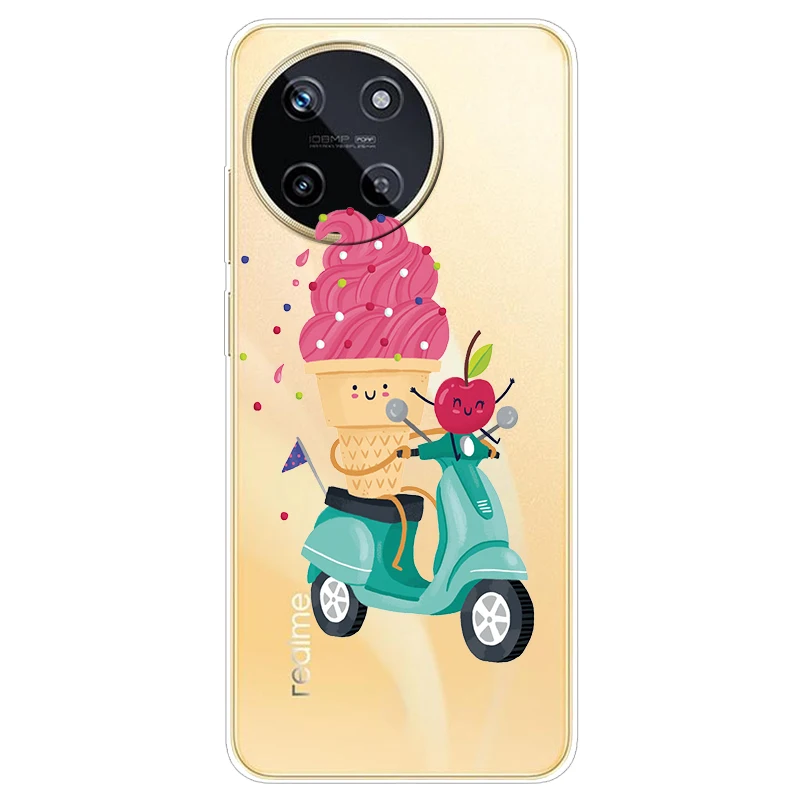 Transparent Cute Soft Silicone TPU Phone Case - Clear Protective Cover