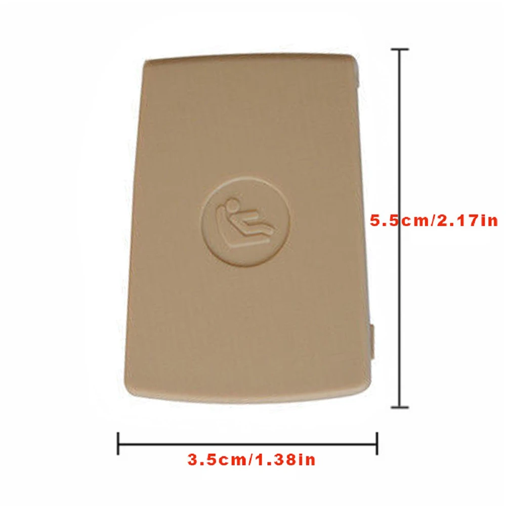 52207319686 Rear Child Seat Anchor Safety ISOFIX Cover Restraint For BMW 1 2 3 X1 Series F20 F21 F22 F30 F31 F35 E84 E87 E90