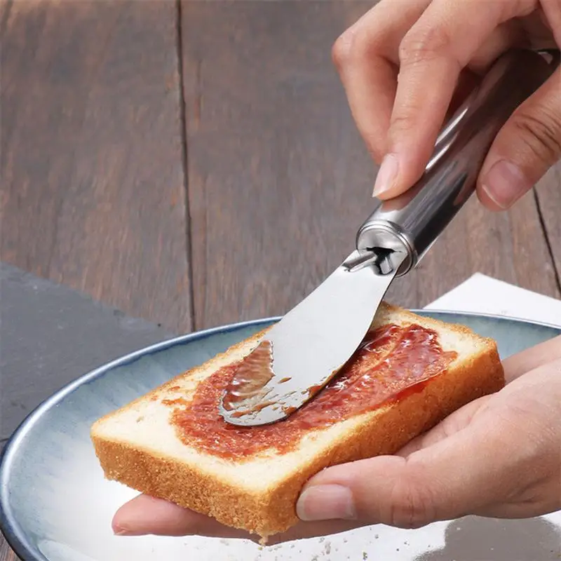 Cute Cat Paw Stainless Steel Butter Knife Cheese Cutter Knives Toast  Breakfast Utensil Jam Spreaders Cream Cutter Kitchen Tool - AliExpress