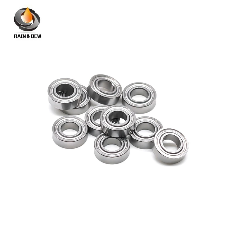 SMR105ZZ 5X10X3 mm Stainless Steel Bearing ABEC-7 10PCS