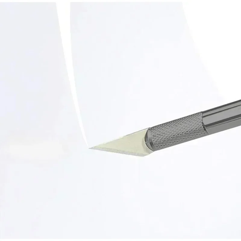 50 100pcs Knife DIY Wood Carving Fruit Food Scalpel Craft Sculpture Cutting Tool Metal Engraving Blades