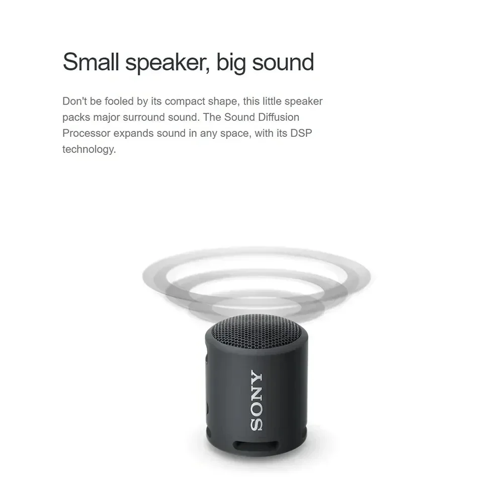 

Портативная Беспроводная колонка SONY SRS-XB13 EXTRA BASS XB13, беспроводной Bluetooth сабвуфер, мини-стерео