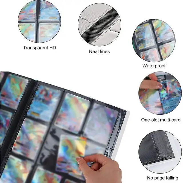 Portable Game Card Collective Book Baseball Cards Storage Album Accessory 2