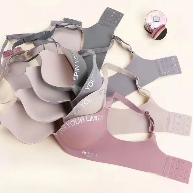 Soutien-gorge imprimé sans couture pour femmes, Lingerie Sexy, Push-Up, motif Floral, sous-vêtements une pièce, Bralette sans anneaux en acier, brassière, 2026