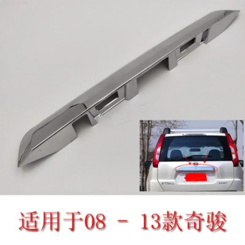 Per Nissan X-Trail Xtrail T31 2008-2013 Abs Cromato Coperchio Del Bagagliaio Posteriore Trim Cover Trim Trunk Coperchio Trim Accessori