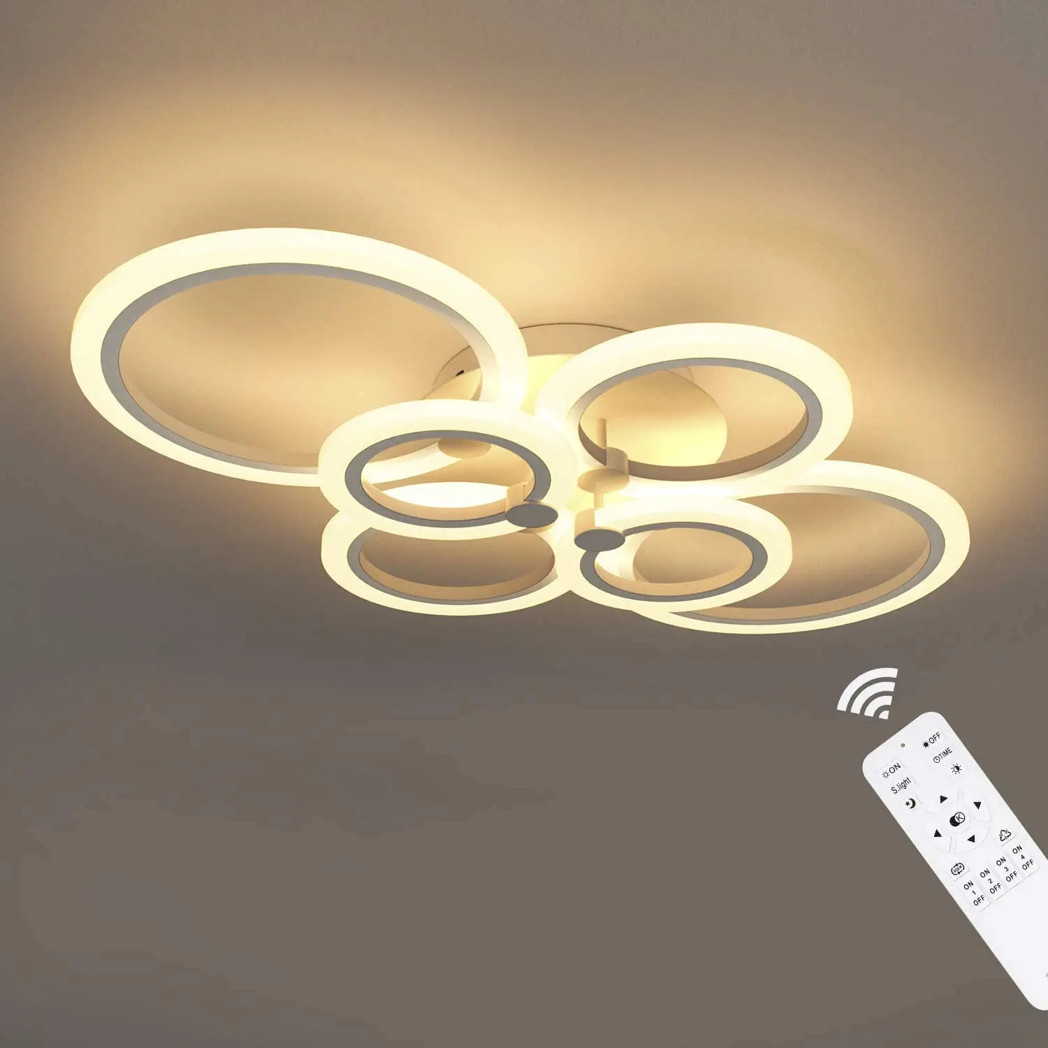 

hot-selling RTS spot, sold out immediately, hot-selling remote control LED ceiling light ceiling lamp led chandelier