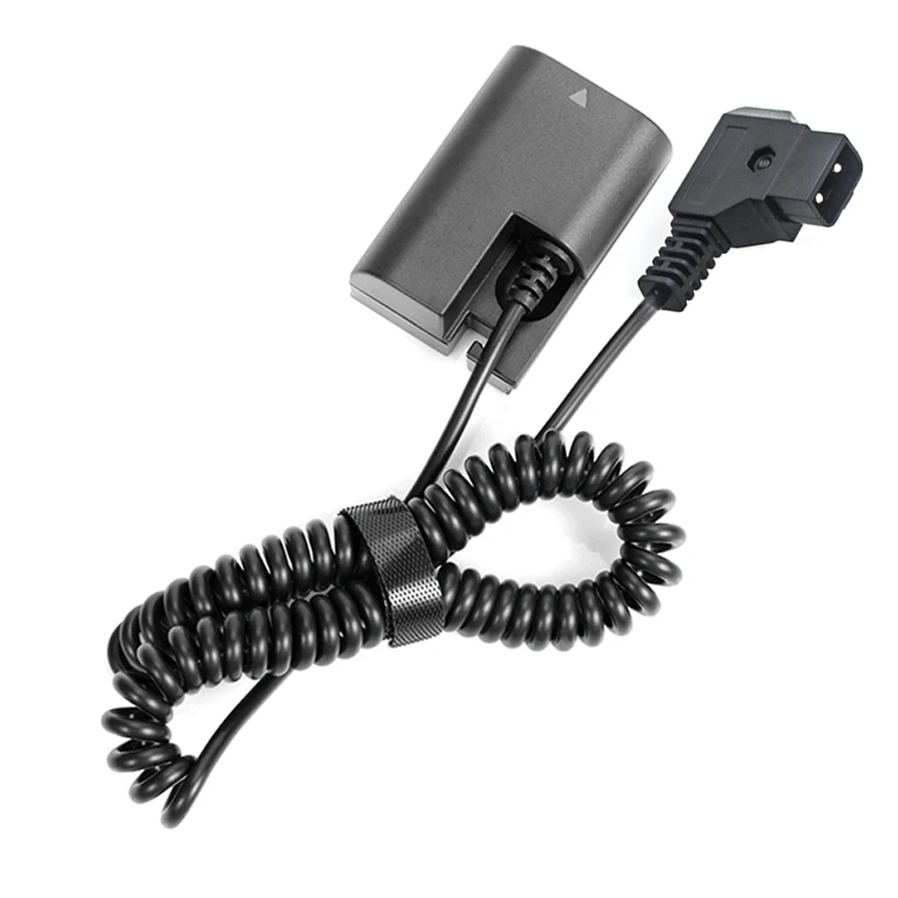 

Fully Decoded LP-E6 Dummy Battery to D-tap male Power Cable for SmallHD 501 502 702 Monitor and Canon 5D mark II 7D 60D Cameras