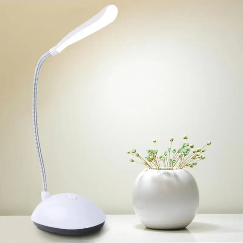 

Table Reading Lamp For Study LED Desk AAA Battery Powered Lamp No Include Dimmiable Mini Smart Rechargeable Eye Protection Lamp