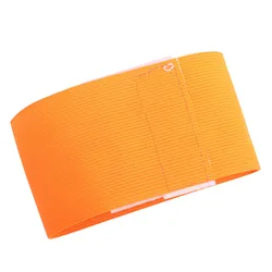 Premium Adjustable Outdoor Sports Captain Armband (Orange)