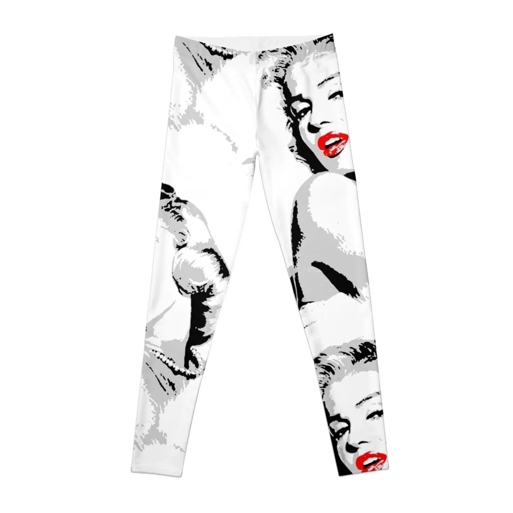 

Marilyn Monroe 3 colour Leggings sports shirts Women gym Women's fitness pants