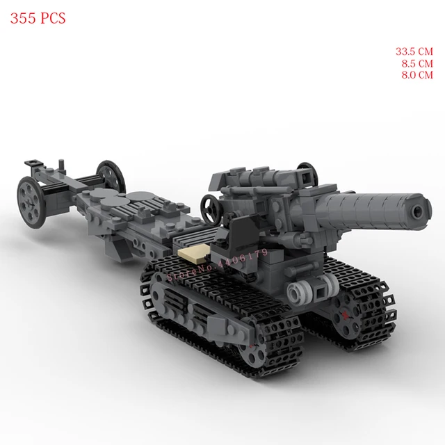 Chaude lego militaire ww2 technique armée Italienne Automoteur M41M  réservoir armes équipement Sicile guerre Blocs brique jouets