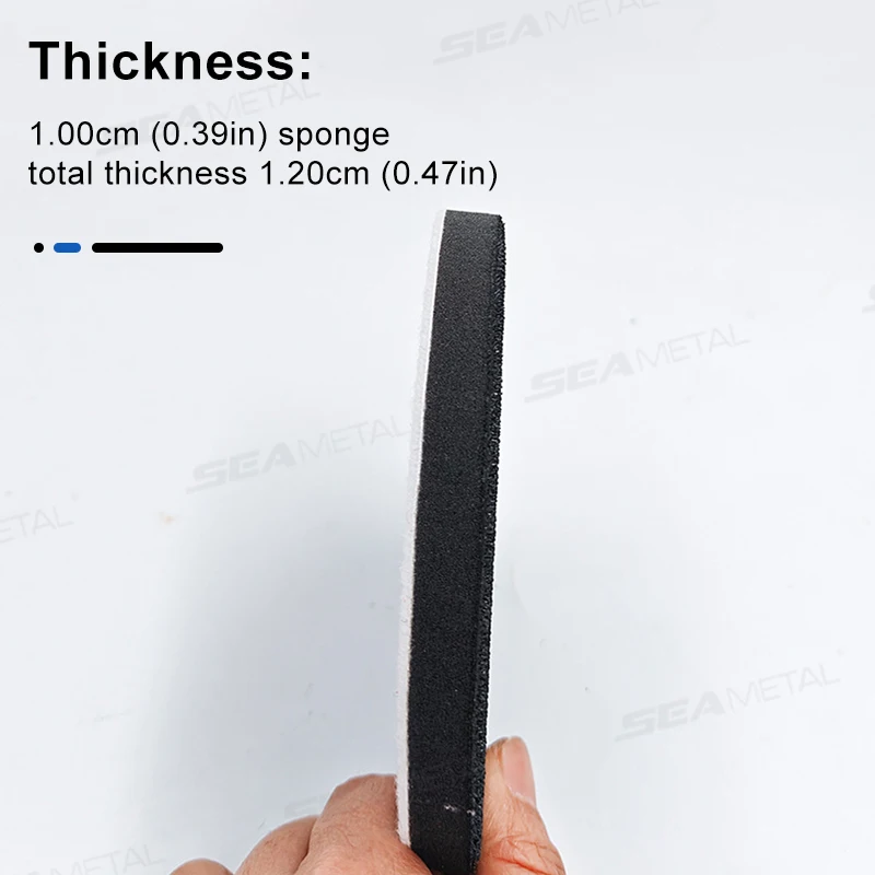 Interface Pad 2pcs 5 Inch 8 Holes 6 Inch 15 Holes Hook and Loop Soft Sponge Cushion er Pads For Sanding Disc Polish sanding discs sandpaper set polish sand paper sanding sticks sandpaper tools sander pads