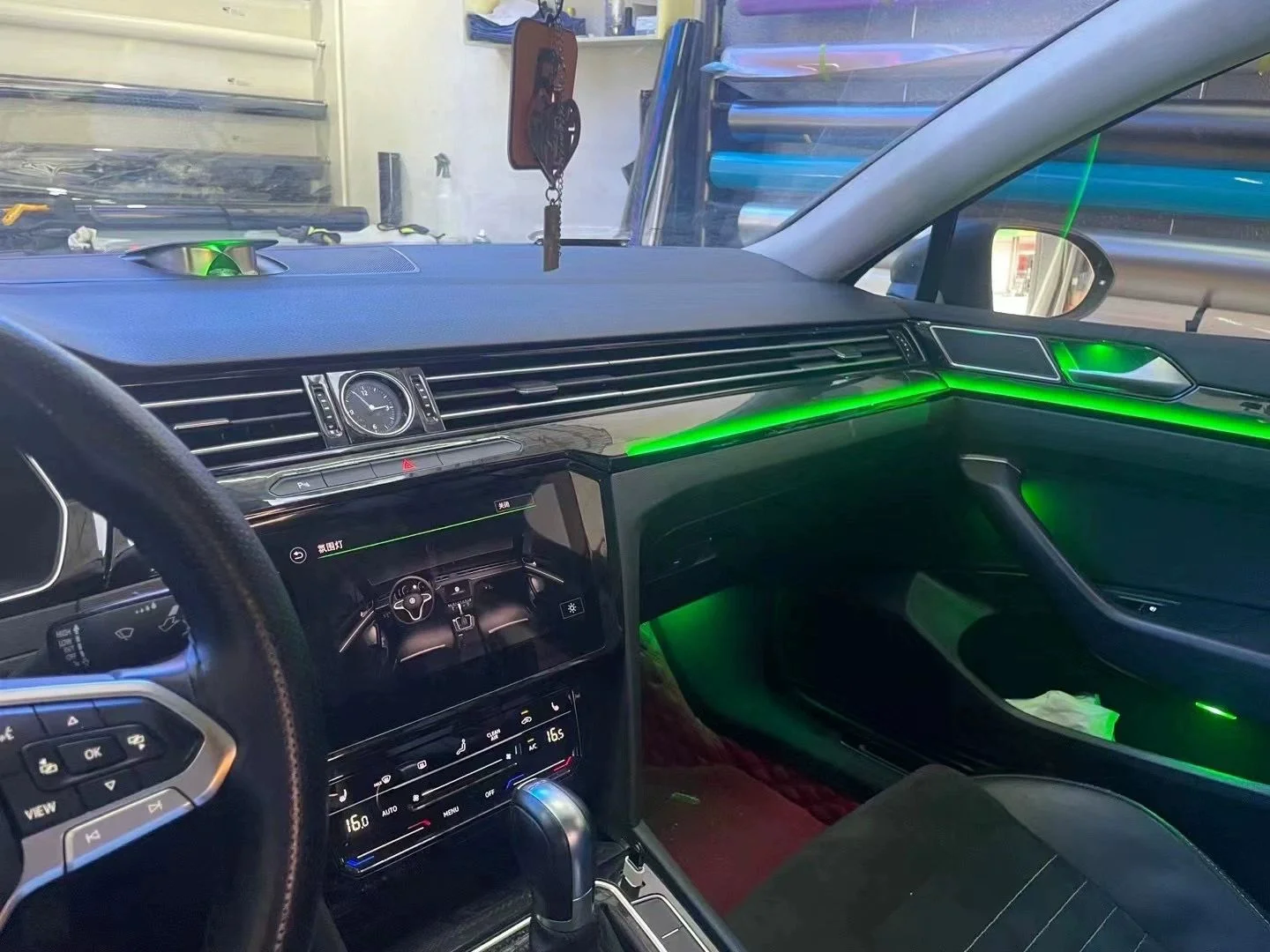 Car Center Speaker Tweeters Audio Refit Kit for VW Volkswagen MagotanCC Tiguan T